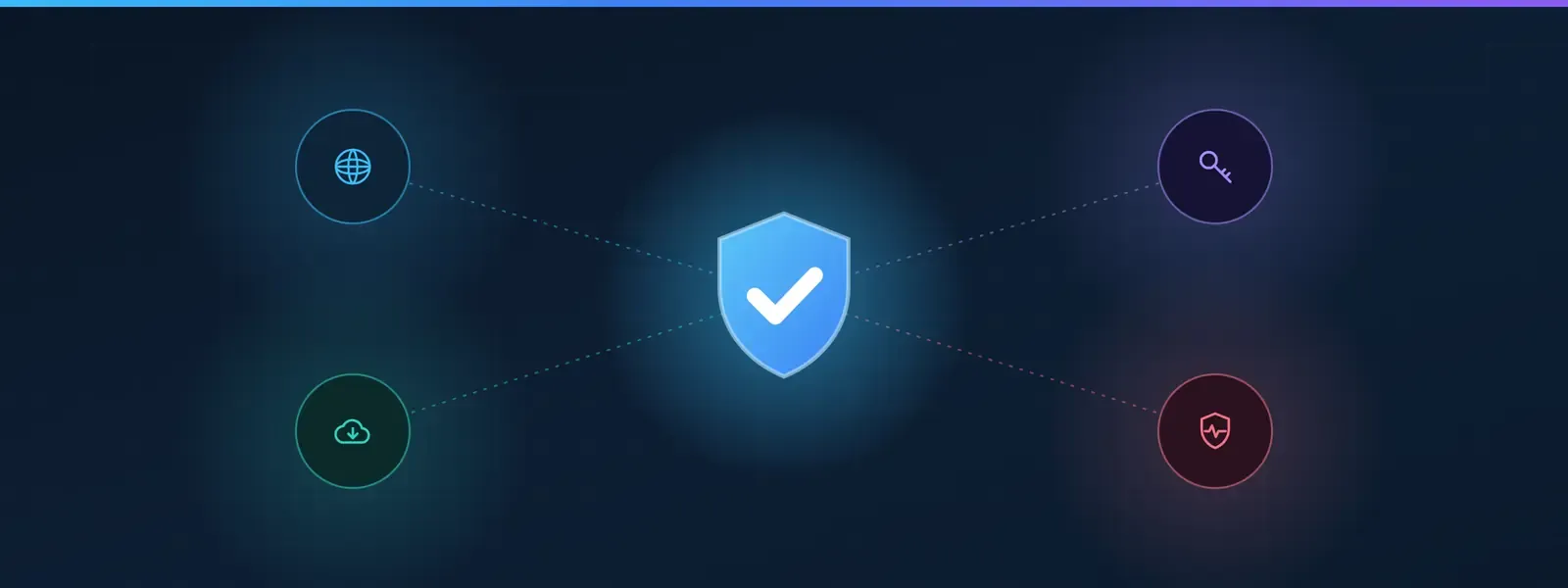 SekuraPro couvre quatre domaines de la cybersécurité pour PME : VPN, gestion des mots de passe, sauvegarde cloud et EDR/antivirus